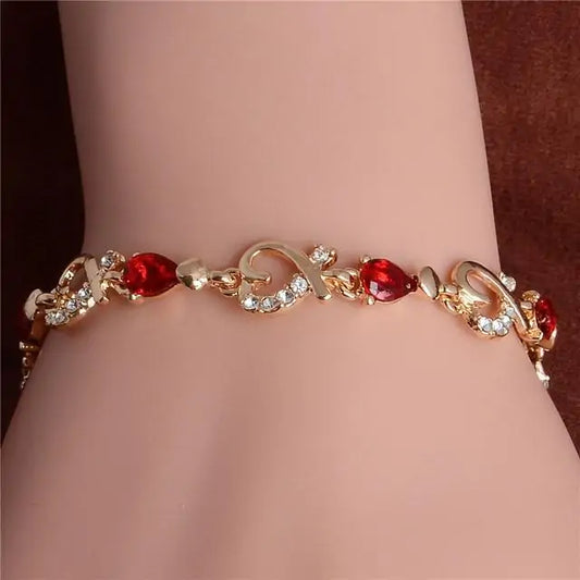 Red Crystal Armband